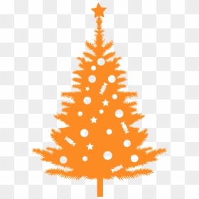 Christmas Tree, HD Png Download - christmas tree silhouette png