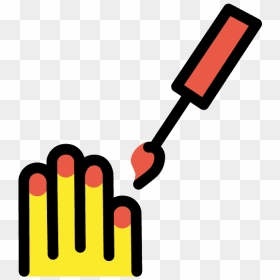 Nail Polish Emoji Clipart - Nail Polish, HD Png Download - clap emoji png