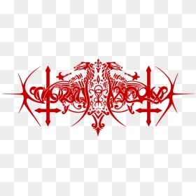 Nokturnal Mortum Logo, HD Png Download - goat horns png