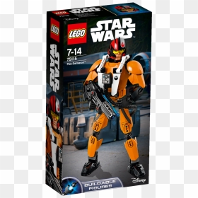 Lego Star Wars Poe Dameron, HD Png Download - poe dameron png