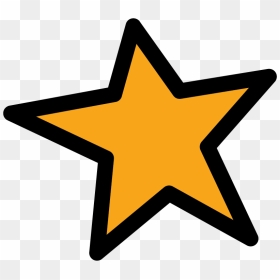 Clipart Star Orange - Orange Star Clipart, HD Png Download - orange star png
