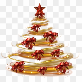 #tree #christmas #christmastree ##silhouette #gold - Christmas Ornament, HD Png Download - christmas tree silhouette png