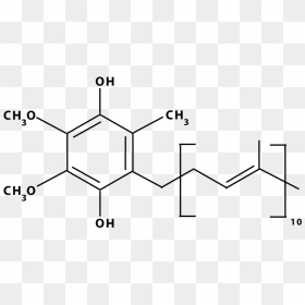 Ubiquinol Molecule - Coenzyme Q, HD Png Download - molecule png