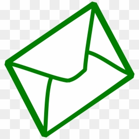 Mail Clip Art Png - Email Clipart Green, Transparent Png - envelope clipart png
