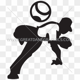 Illustration, HD Png Download - baseball silhouette png