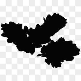 Ireland Leaf Silhouette 2 Clip Arts - Silhouette, HD Png Download - leaf silhouette png