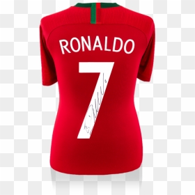 Arsenal Shirt From Back, HD Png Download - cr7 png