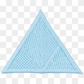 Motif Blue Triangle - Triangle, HD Png Download - blue triangle png