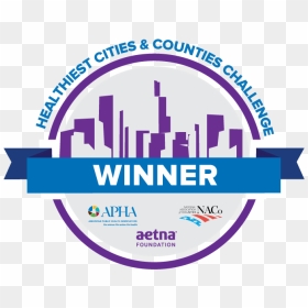 Healthiest Cities & Counties Challenge Winner, HD Png Download - aetna logo png