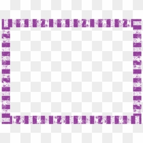 Purple Border Png - Transparent Border Landscape Blue, Png Download - purple border png