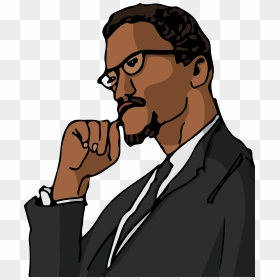 Malcolm X House Site , Png Download - Malcolm X Cartoon Drawing, Transparent Png - malcolm x png