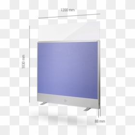 Led-backlit Lcd Display, HD Png Download - glass panel png