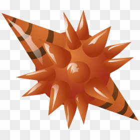Orange,line,star - Clip Art, HD Png Download - orange star png
