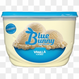 Blue Bunny Natural Vanilla Ice Cream , Png Download - Blue Bunny Ice Cream Mint, Transparent Png - vanilla ice cream png