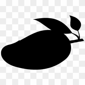 Clip Art Leaf Silhouette - Illustration, HD Png Download - leaf silhouette png