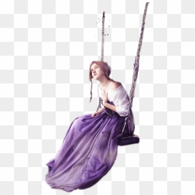 Swing Woman Png, Transparent Png - swing png