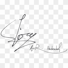 Pourkashef"s Signature And Handwriting - Signature Style From R, HD Png Download - handwriting png