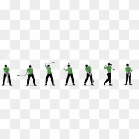 Golf Swing Png - Transparent Golf Silhouette Png, Png Download - swing png
