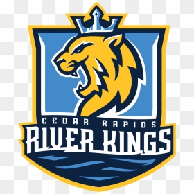 Transparent River Clip Art - Cedar Rapids River Kings, HD Png Download - kings logo png