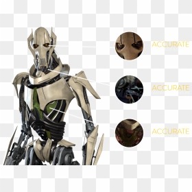 General Grievous Png, Transparent Png - general grievous png