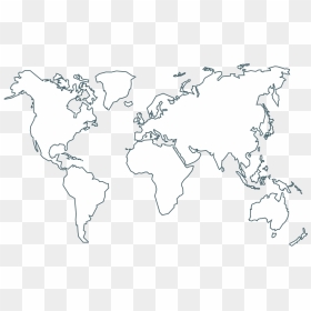 Png Format World Map Png, Hd Png Download - World Map, Transparent Png - tree shadow png
