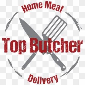 Doorstep Meat Delivery - Utility Knife, HD Png Download - butcher knife png