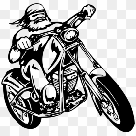 Motorcycle Harley-davidson Drawing - Harley Davidson Motorcycle Drawing, HD Png Download - motorcycle silhouette png