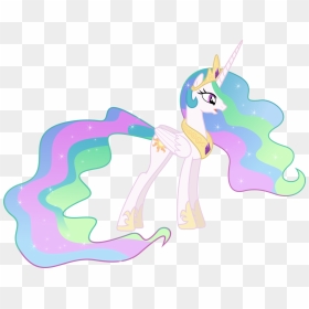 Princess Celestia By Vector - Mlp Princess Celestia Vector, HD Png Download - princess celestia png