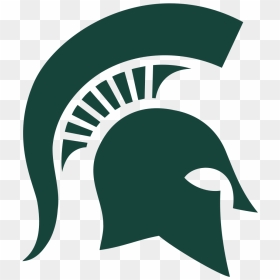 Michigan State Spartan Svg, HD Png Download - big ten logo png