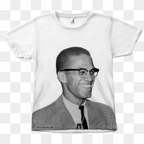 Malcolm X T-shirt - Malcolm X, HD Png Download - malcolm x png