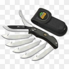 Outdoor Edge Replaceable Blades, HD Png Download - butcher knife png