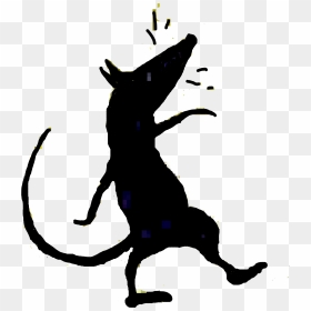Suggested Walks Around Walton On The Hill - Hammering Man, HD Png Download - rat silhouette png