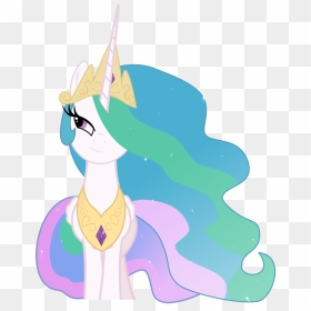 Princess Celestia ☀ On Twitter - My Little Pony Princess Celestia Smiling, HD Png Download - princess celestia png