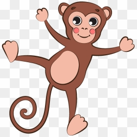 Monkey Clipart, HD Png Download - monkey silhouette png