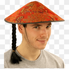 Chinese Mandarin Hat Png - Chinese Coolie Hat, Transparent Png - chinese hat png