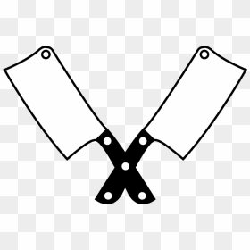 Reed Butchers Knife Logo - Line Art, HD Png Download - butcher knife png