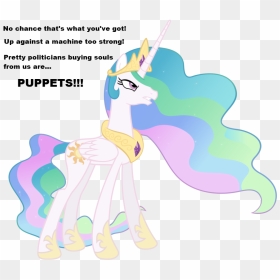 Solo, Song Reference, Transparent Background, Vector, - Angry Mlp Celestia Vector, HD Png Download - shane mcmahon png