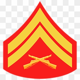 Marine Corporal Insignia - Marine Corps Corporal, HD Png Download - marines logo png