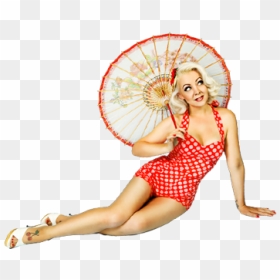French Pin Up Png, Transparent Png - pin up png