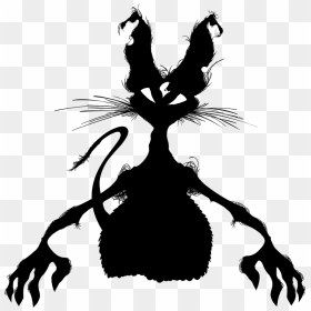 Illustration, Png Download - Illustration, Transparent Png - rat silhouette png