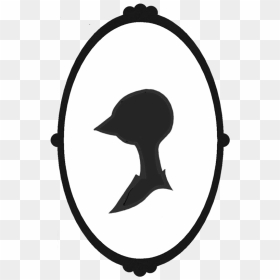 Bunny Silhouette Portrait By Bitterest On Clipart Library - Gambar Deviantart Silhouette, HD Png Download - bunny silhouette png