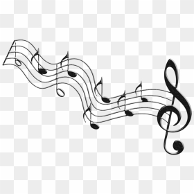 Clipart Of Tones, Music And Notes Clipart Of Listening - Music Tones Png, Transparent Png - listening png