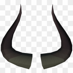 Transparent Black Horns - Black Horn Png, Png Download - goat horns png