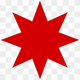 Eight Pointed Star Azerbaijan, HD Png Download - red explosion png