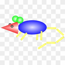 Geometric Rat Clip Arts, HD Png Download - rat silhouette png