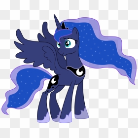 Princess Luna Princess Celestia Pony Mammal Vertebrate - My Little Pony Luna I Celestia, HD Png Download - princess celestia png
