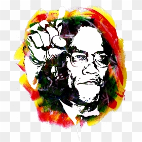 Malcolm X Political Cartoon , Png Download - Cartoon Malcolm X Png, Transparent Png - malcolm x png