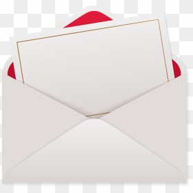 White Envelope Png , Png Download - Paper, Transparent Png - white envelope png