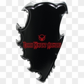 Black And Silver Chaos Larp Battle Shield - Emblem, HD Png Download - silver shield png