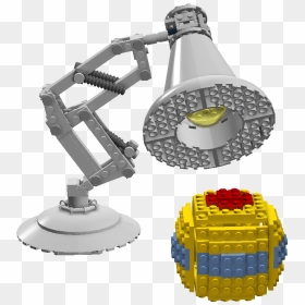 Disney Pixar Luxo Jr Lamp - Pixar Ball Lego, HD Png Download - pixar lamp png